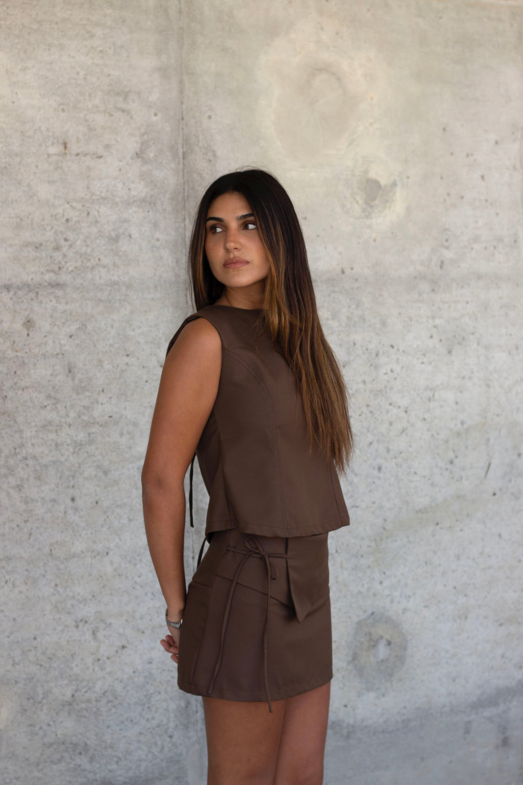 Falda Rosie Mocca
