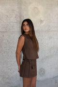 Falda Rosie Mocca